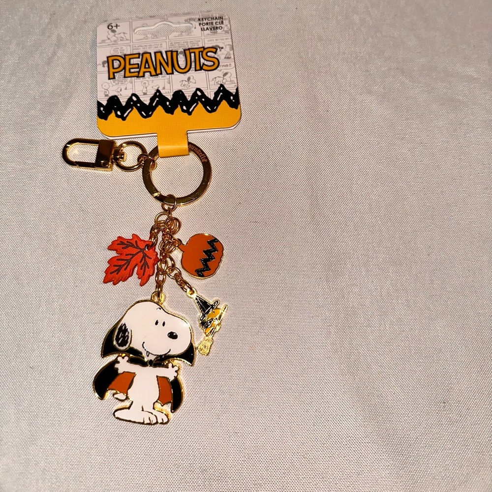 Peanuts Halloween Snoopy Keychain